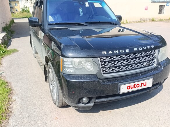 2010 Land Rover Range Rover III Рестайлинг 2, чёрный, 2200000 рублей