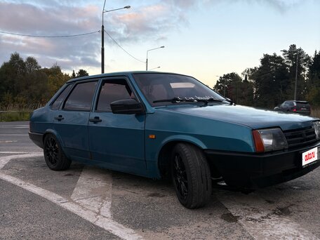 1997 Lada (ВАЗ) 21099, синий, 220000 рублей, вид 2