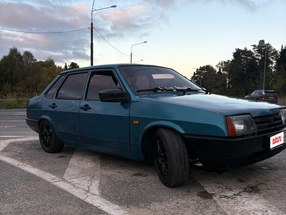 1997 Lada (ВАЗ) 21099, синий, 220000 рублей - вид 1