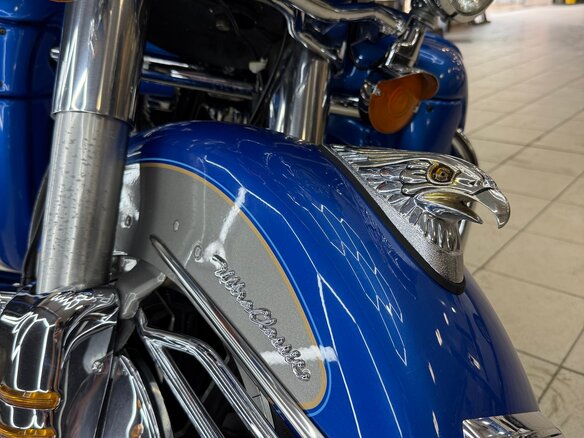 1997 Harley-Davidson Electra Glide, синий, 820000 рублей - вид 23