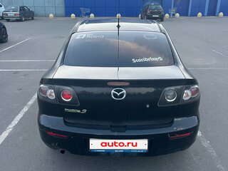 2008 Mazda 3 I (BK) Рестайлинг, чёрный, 399999 рублей, вид 3