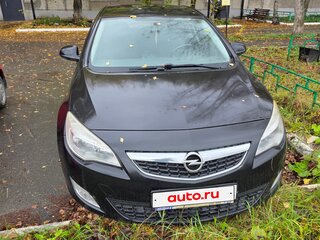 2012 Opel Astra J Рестайлинг, чёрный, 660000 рублей, вид 1