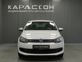 2013 Volkswagen Polo V, белый, 799000 рублей, вид 3
