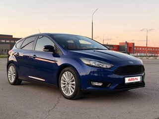 2018 Ford Focus III Рестайлинг, синий, 1190000 рублей, вид 2