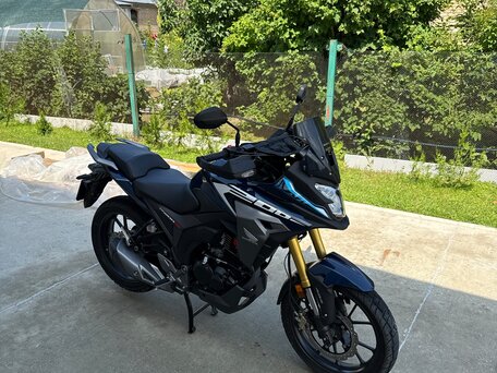 2024 Honda CB 200X, синий, 320000 рублей, вид 1