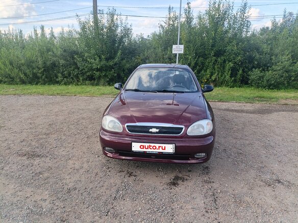 2008 Chevrolet Lanos I, красный, 240000 рублей - вид 2