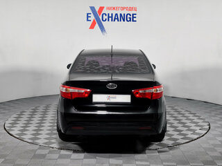 2012 Kia Rio 5-speed III, чёрный, 534000 рублей, вид 5