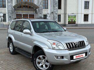 2006 Toyota Land Cruiser Prado 5-speed 120 Series, серебристый, 1750000 рублей, вид 1