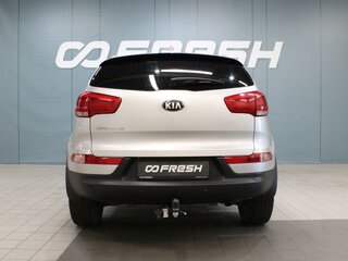 2014 Kia Sportage III Рестайлинг, серебристый, 1390000 рублей, вид 4