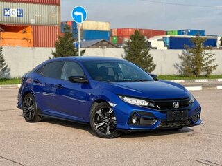 2020 Honda Civic X Рестайлинг, синий, 2150000 рублей, вид 4