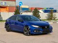 2020 Honda Civic X Рестайлинг, синий, 2150000 рублей - вид 3