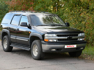 2004 Chevrolet Tahoe II, чёрный, 1390000 рублей, вид 1