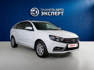 2021 Lada (ВАЗ) Vesta SW I, белый, 1250000 рублей, вид 3