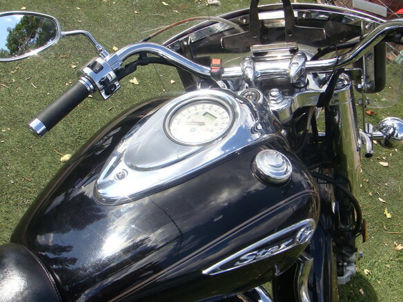 2009 Yamaha XV 1700 Road Star, чёрный, 750000 рублей - вид 5