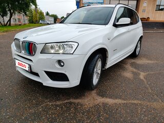 2013 BMW X3 28i xDrive II (F25), белый, 1955000 рублей, вид 1