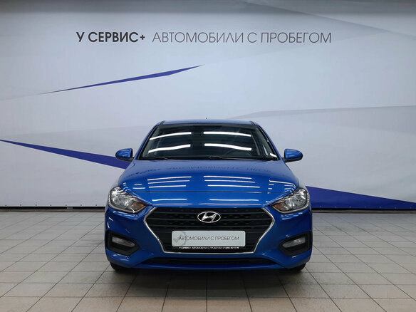 2018 Hyundai Solaris II, синий - вид 5