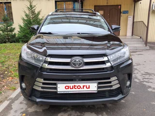 2018 Toyota Highlander III (XU50) Рестайлинг, чёрный, 3250000 рублей, вид 2