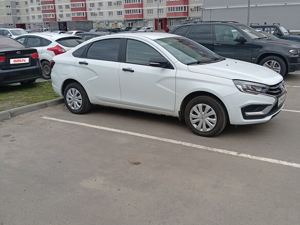2025 Lada (ВАЗ) Vesta I Рестайлинг (NG), белый, 1252000 рублей - вид 2