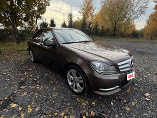 2012 Mercedes-Benz C-Класс 180 III (W204) Рестайлинг, коричневый, 1400000 рублей, вид 2