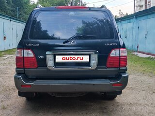 2004 Lexus LX 470 II Рестайлинг, чёрный, 1350000 рублей, вид 4