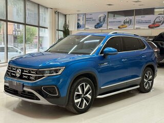 2022 Volkswagen Tayron I Рестайлинг, голубой, 1820000 рублей, вид 3