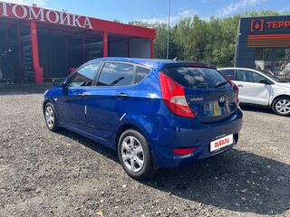 2013 Hyundai Solaris I, синий, 770000 рублей, вид 4