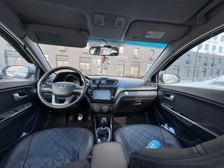 2013 Kia Rio III, голубой, 630000 рублей, вид 4