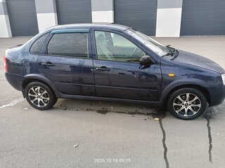 2008 Lada (ВАЗ) Kalina I, синий, 210000 рублей, вид 2