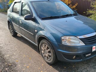 2010 Renault Logan I Рестайлинг, синий, 400000 рублей, вид 4