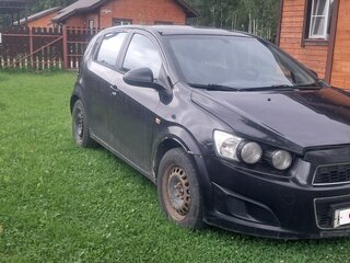 2012 Chevrolet Aveo II, чёрный, 755000 рублей, вид 2