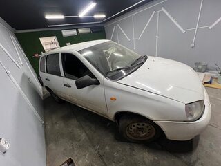 2012 Lada (ВАЗ) Kalina I, белый, 130000 рублей, вид 4