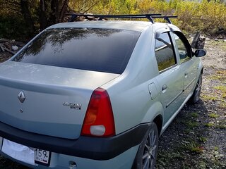 2006 Renault Logan I, серебристый, 240000 рублей, вид 2