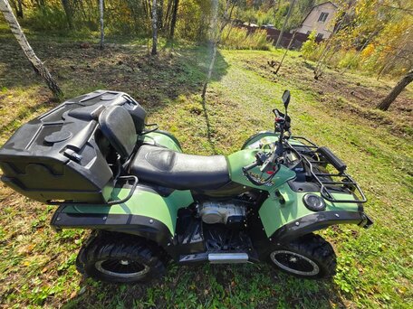 2023 Stels ATV-600YL Леопард, зелёный, 650000 рублей, вид 5