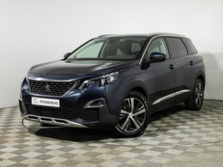 2018 Peugeot 5008 II, синий, 1661777 рублей, вид 1