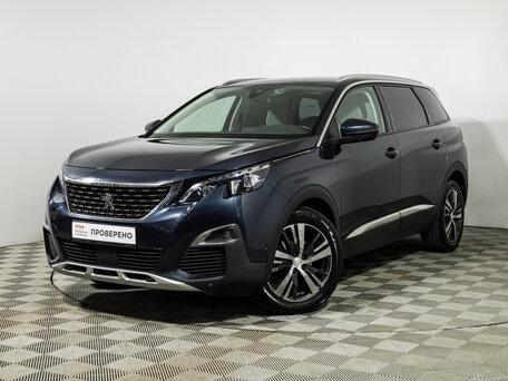 2018 Peugeot 5008 II, синий, 1661777 рублей, вид 1