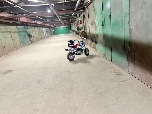 2026 Honda Z125 Monkey, белый - вид 6