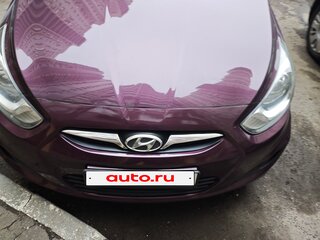 2013 Hyundai Solaris I, фиолетовый, 780000 рублей, вид 1