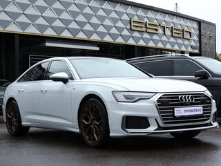 2022 Audi A6 40 TDI V (C8), белый, 4499000 рублей, вид 3