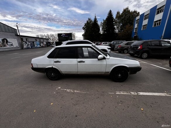 1996 Lada (ВАЗ) 21099, белый, 50000 рублей - вид 8
