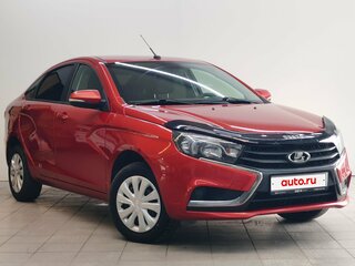 2018 Lada (ВАЗ) Vesta I, красный, 570000 рублей, вид 3