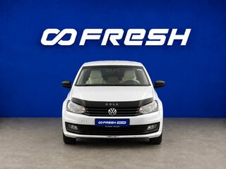 2019 Volkswagen Polo V Рестайлинг, белый, 819050 рублей, вид 3
