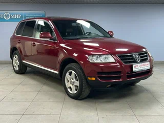 2004 Volkswagen Touareg I, красный, 1099000 рублей, вид 3