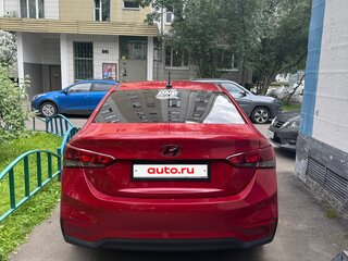 2017 Hyundai Solaris II, красный, 1080000 рублей, вид 3