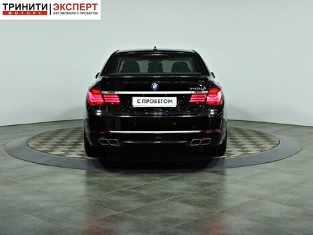 2014 BMW 7 серии Long 740Li xDrive V (F01/F02/F04) Рестайлинг, чёрный, 1958000 рублей, вид 5