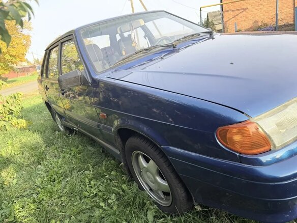 2005 Lada (ВАЗ) 2115, синий, 200000 рублей - вид 4