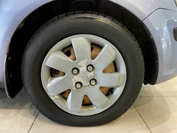 2004 Hyundai Getz I, синий, 345000 рублей - вид 12