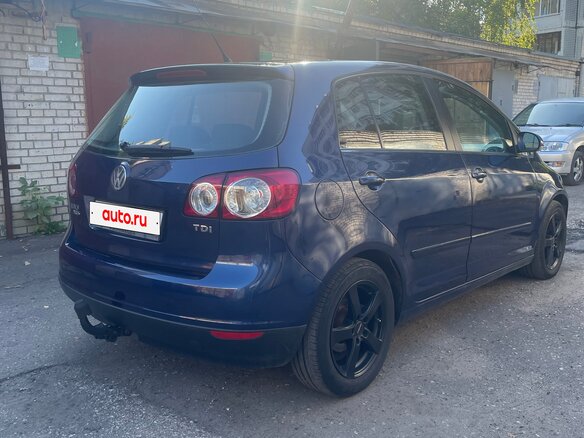 2007 Volkswagen Golf Plus I, синий, 610000 рублей - вид 10