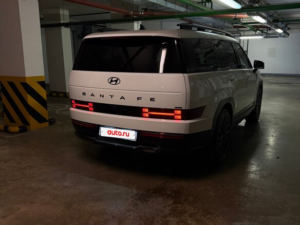 2024 Hyundai Santa Fe V (MX5), белый, 5850000 рублей - вид 8