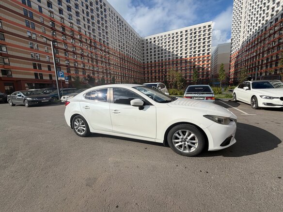 2014 Mazda 3 III (BM), белый, 1050000 рублей - вид 1