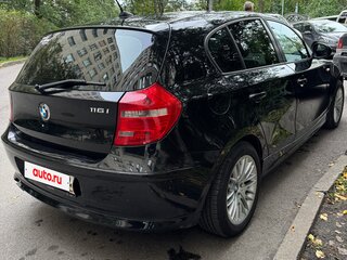 2010 BMW 1 серии 116i I (E81/E82/E87/E88) Рестайлинг, чёрный, 750000 рублей, вид 4